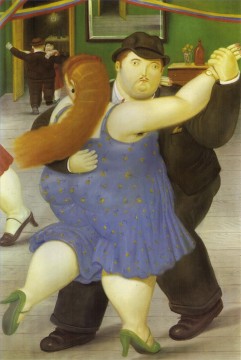 Fernando Botero œuvres - Les danseurs Fernando Botero